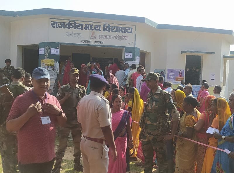 Wähler:innen in Tatijharia Village – Hazaribag  – Jharkhand